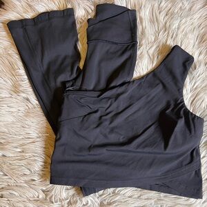 Like new Lululemon asymmetrical set